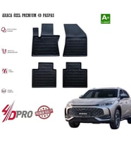 MG HS 2026 2027 2028 2029 4-D HAVUZLU KAUÇUK PASPAS SİYAH