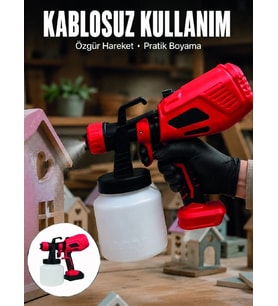 21v Güçlü Motor İle Profesyonel Boyama Performansı