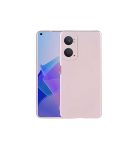 Oppo A36 Uyumlu Kılıf Zore Premier Silikon Kapak (Rose Gold Altın)