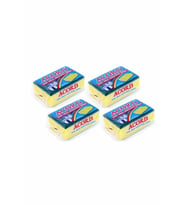 4 adet Jumbo Boy Endüstriyel Çok Amaçlı Bulaşık Süngeri 13x8x4 cm