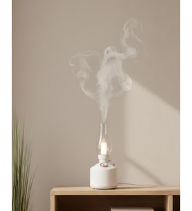 USB Şarjlı Gaz Lambası Modeli Nano Mist Aromaterapi Nemlendirici 280 ml
