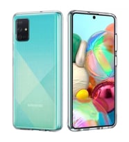 Samsung Galaxy A71 2.0 MM Korumalı Silikon Kılıf Şeffaf