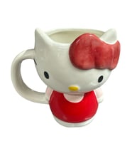 Hello Kitty Figürlü 3D Tasarım Yüksek Kupa Bardak