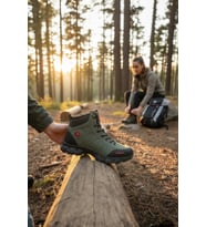 Enoch Erkek Haki Waterproof Kürklü Outdoor Trekking ve Doğa Yürüyüş Botu