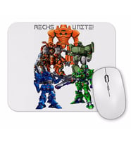 Mechs Unite Mouse Pad