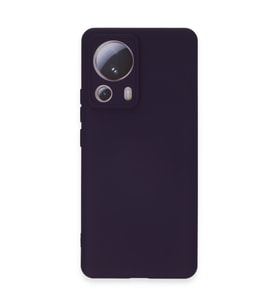 Mi 13 Lite Kılıf Nano Içi Kadife Silikon - Mor