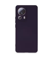 Mi 13 Lite Kılıf Nano Içi Kadife Silikon - Mor