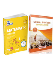 Ünlü Yayınları 5.Sınıf Bil Bang Matematik ve Referans Sosyal Bilgiler Soru Bankası Seti 2 Kitap