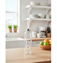 H2o Metal Kapaklı Matara 500 Ml Beyaz