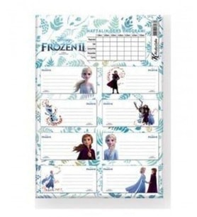 Keskin Color Frozen Okul Etiketi 3 sayfa 24 etiket - 2 adet