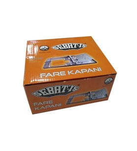 Sebat-iş Yaylı Metal Fare Kapanı 12 Adet