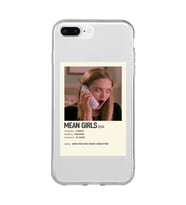 Iphone 7 Plus ve 8 Plus Uyumlu Mean Girls Tasarımlı Şeffaf Telefon Kılıfı