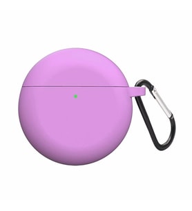 Microsonic Huawei FreeBuds 4 Mat Silikon Kılıf Lila