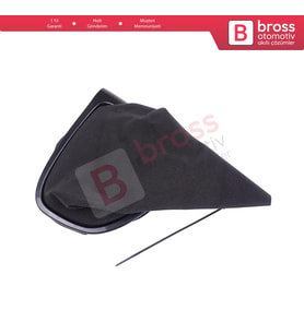 Renault Clio MK4 BH KH 2012-2020 969350337R için Siyah Çerçeveli Vites Körüğü