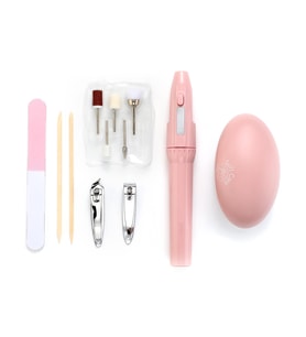 Polosmart PBS802 Pilli Manikür Pedikür Seti Pembe