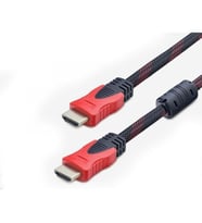Concord C513  1,5 Metre Nylon Örgülü HDMI to HDMI Kablo  (Siyah-Yeşil)