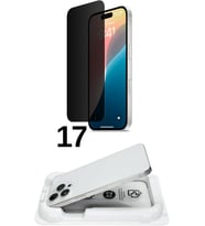 [KOLAY KURULUM] for Apple iPhone iPhone 17 ile uyumlu Extra HD Premium Safir Cam Ekran Koruyucu (Hayalet, iPhone 17)