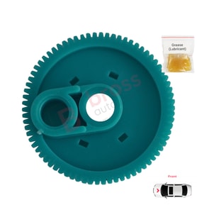 New Holland Traktör için Kabin Ön Silecek Motoru Tamir Dişlisi 50032309 Diş Sayısı: 74; Çap: 45 mm