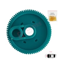 New Holland Traktör için Kabin Ön Silecek Motoru Tamir Dişlisi 50032309 Diş Sayısı: 74; Çap: 45 mm