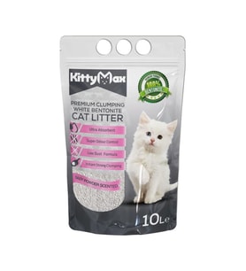 KittyMax Bebek Pudrası Kokulu Bentonit Kedi Kumu 10 Lt