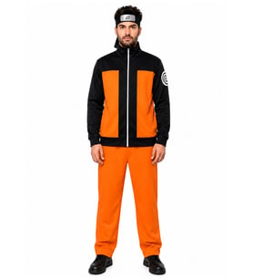 Naruto Uzumaki Kostümü Yetişkin Cosplay Kıyafeti