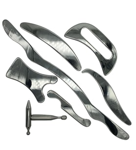 Graston 7 Parçalı Büyük Set Masaj Aleti Model 7