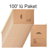 Metal Askılı Personel Özlük Dosyası 8 Yapraklı 100 Lü Paket
