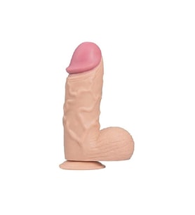 Lilitu Shop 24,5 cm Vantuzlu Realistik Penis Vajinal Dildo