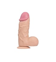 Lilitu Shop 24,5 cm Vantuzlu Realistik Penis  Vajinal Dildo
