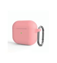 Uyumlu Airpods 3. Nesil Uyumlu Silikon Koruma Kılıf Pembe