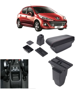 Peugeot 207 2010-2020 Delmesiz Vidasız Kol Dayama Kolçak