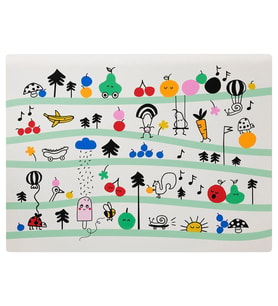 IKEA GRÖNFINK çok renkli 30x40 cm amerikan servis