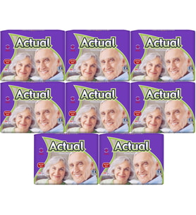 Actual Yetişkin Bezi Bel Bantlı L - Large - Büyük 240 Adet (8PK*30)