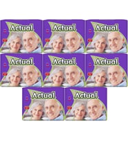 Actual Yetişkin Bezi Bel Bantlı L - Large - Büyük 240 Adet (8PK*30)
