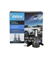 Delco Special H4 Çift Devre Slim Led Xenon 8000 Lumen 6500