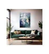 Soyut Temalı Cam Tablo Modern Salon Tablosu Ev Dekorasyon Cam Duvar Tablosu Yeni Ev Hediyesi