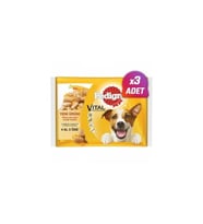 Pedigree 3 Adet - Multipack Sığır Etli&kuzu Ve Hindi&havuç Pouch 4x100 Gr