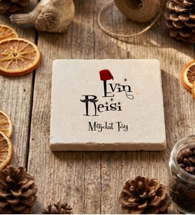 Kişiye Özel Evin Reisi Bardak Altlığı Babalar Günü Hediyesi