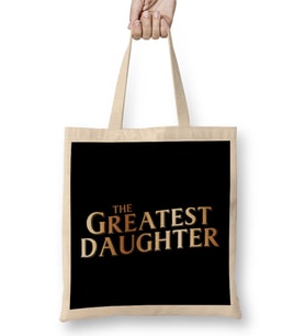 The Greatest Daughter Bez Çanta Uzun Saplı