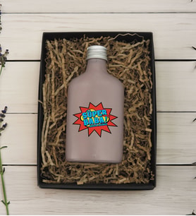BK Gift Hediye Kutulu Kişiye Özel İsimli Baba Temalı Mat Gri Tasarım Cam Şişede 200 ml Kolonya-5, Babaya Hediye, Babalar Günü Hediyeleri, Hediyelik Baskılı Kolonya