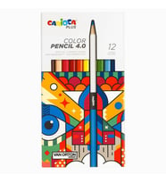 Carioca Plus 4.0 Kuru Boya Kalemi 12'li (Karışık)