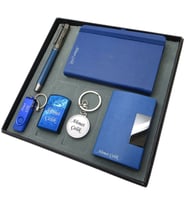Signator® Oceanus  Kişiye Özel Set - 32 Gb. Usb Bellek + İşlemeli Çakmak + Not defteri  + Kalem + Anahtarlık ve Kartvizitlik  İsme Özel Hediyelik Set (Karışık)