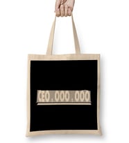 CEO 000 000 9 Digit Rich Salary Entrepreneur Bez Çanta Uzun Saplı