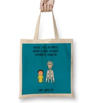 Rick And Morty 01 Bez Çanta Uzun Saplı