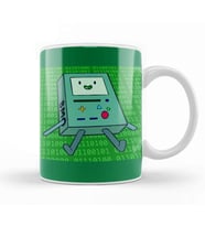 Cute Adventure Time Bmo 01 Kupa Bardak Porselen