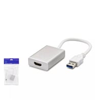 Hadron HDX1287 USB 3.0 to HDMI Dişi 1080p 60Hz Harici Ekran Kartı Dönüştürücü - Beyaz - 1 ADET