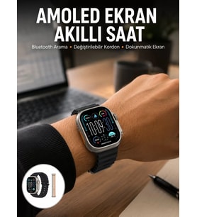Northcity Akıllı Saat: 2.12 inç AMOLED Ekranlı, 49mm Kasa Çapında Yeni Nesil