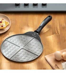 Emsan Rosa 26cm Granit Waffle Tavası