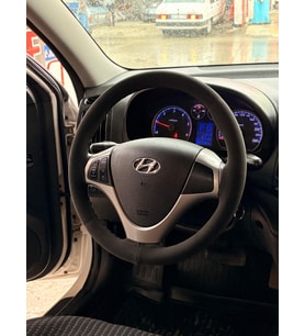 Dikmeli Direksiyon Kılıfı Hyundai Uyumlu İ20 Alkantara Siyah İpli