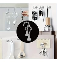 Güçlü Manyetik Mutfak,Banyolar İçin Çok Amaçlı 2&amp;apos;li Magnet Askı GO-53-vice 01142